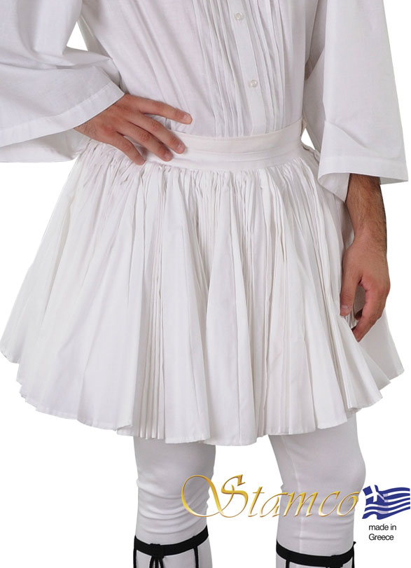 Traditional Evzonas Fustanella